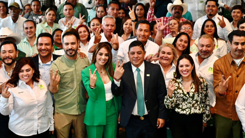 5 alcaldes electos se sumaron al Partido Verde en San Luis Potosí