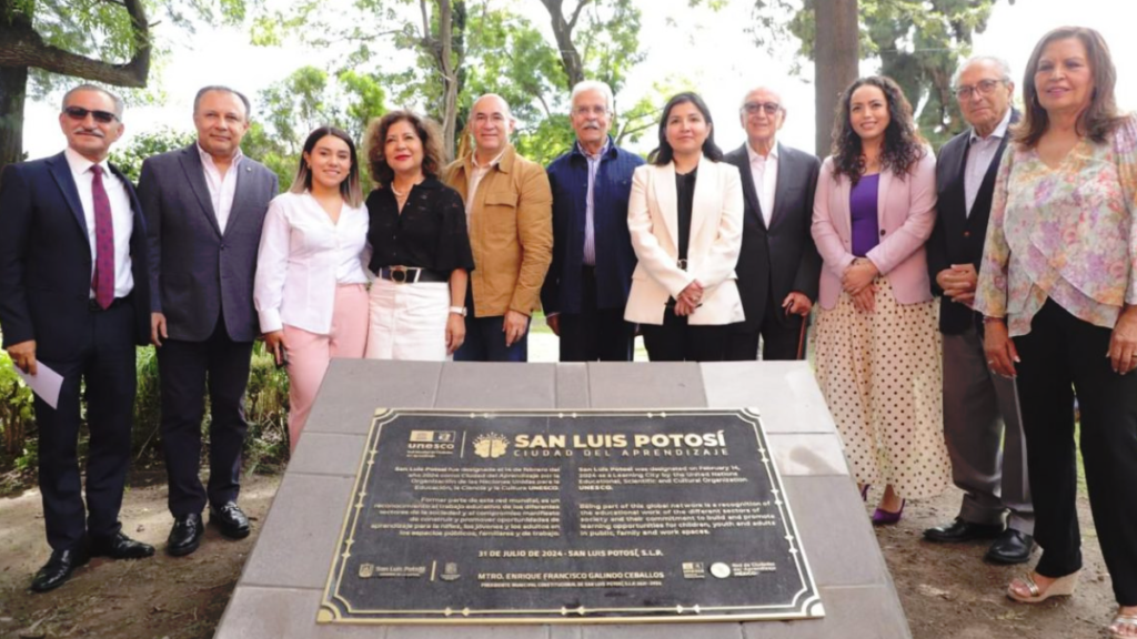 Unesco reconoció a San Luis Potosí como la "Ciudad del Aprendizaje"