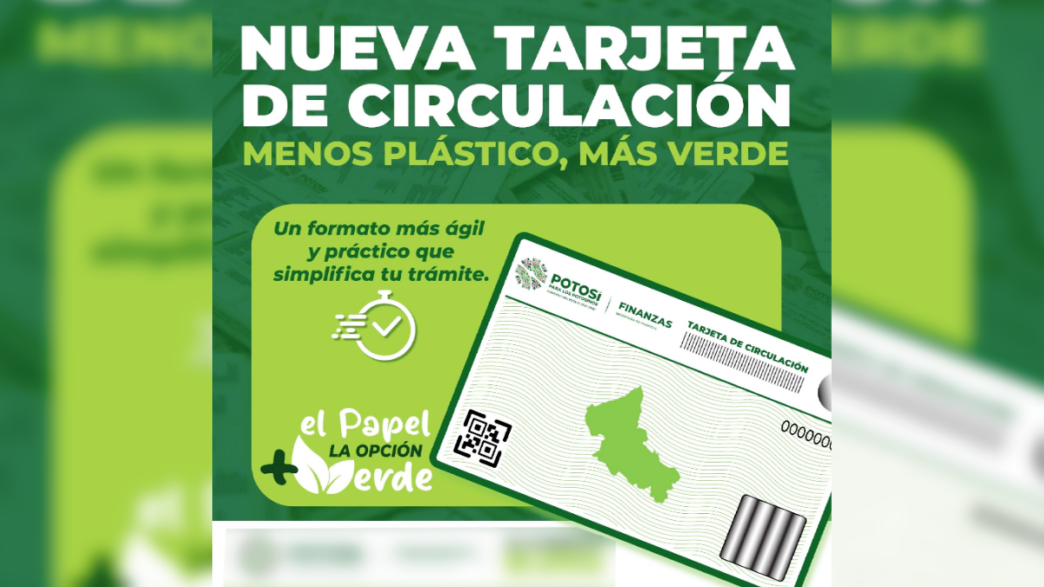 Gobierno de Ricardo Gallardo cobrará 717 pesos por tarjetas de circulación de papel