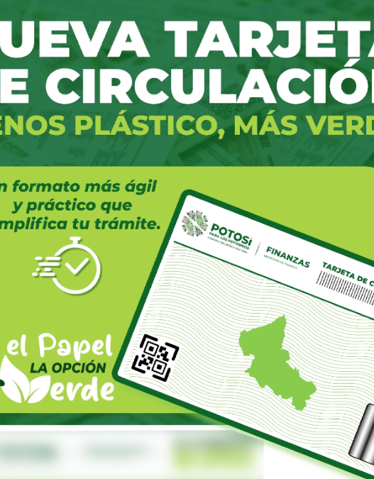 Gobierno de Ricardo Gallardo cobrará 717 pesos por tarjetas de circulación de papel