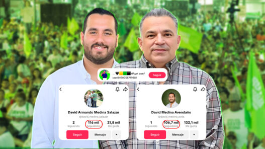 “Inflan” con bots el TikTok de David Medina, alcalde de Ciudad Valles, y su hijo