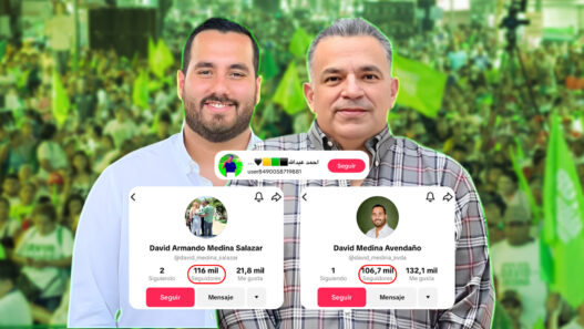 “Inflan” con bots el TikTok de David Medina, alcalde de Ciudad Valles, y su hijo