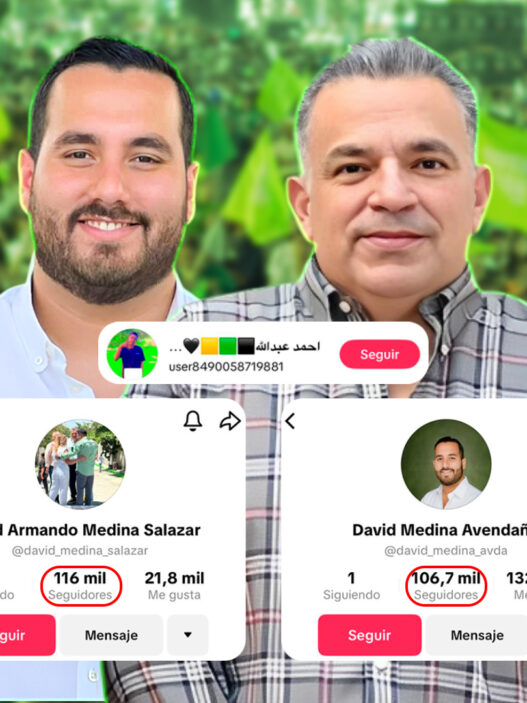 “Inflan” con bots el TikTok de David Medina, alcalde de Ciudad Valles, y su hijo