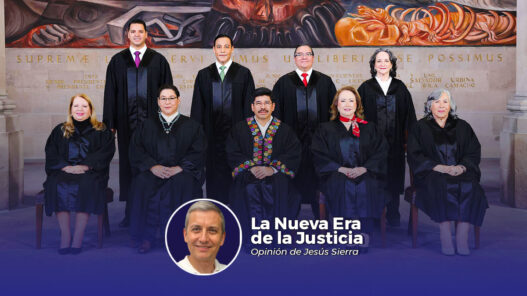 la nueva era de la justicia columna de jesus sierra