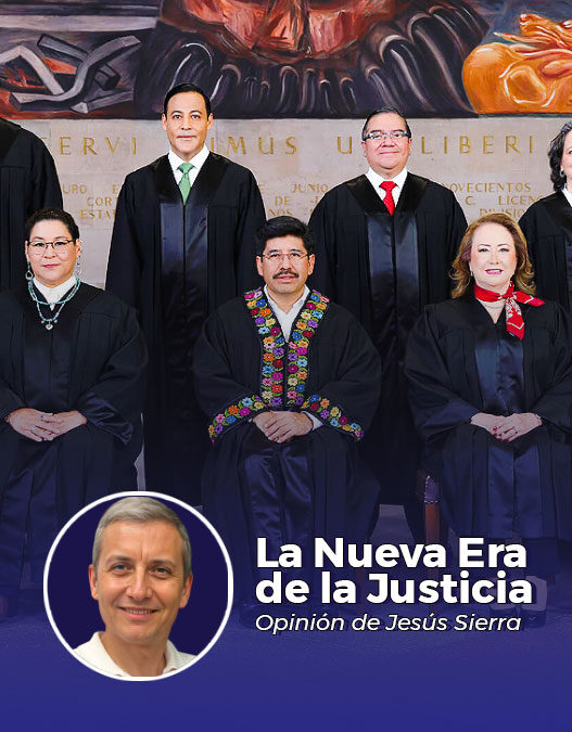 la nueva era de la justicia columna de jesus sierra