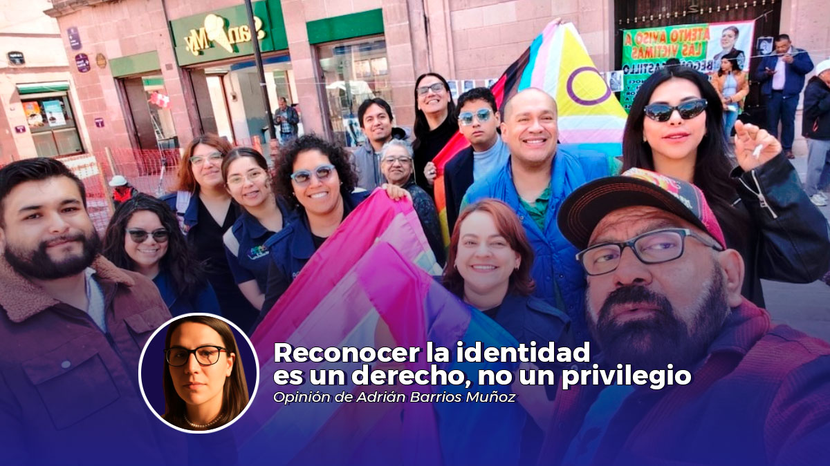 Reconocer la identidad es un derecho, no un privilegio