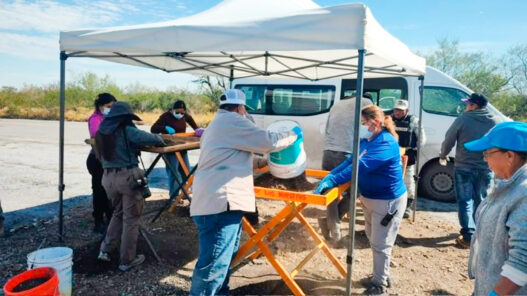 Madres buscadoras localizan más restos humanos calcinados en Tanquián de Escobedo