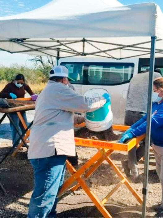 Madres buscadoras localizan más restos humanos calcinados en Tanquián de Escobedo