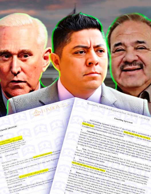 Revelan contratos entre gobierno de Ricardo Gallardo y asesor de Donald Trump