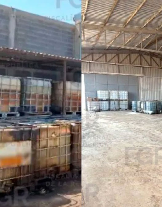 FGR desmanteló dos minirrefinerías de huachicol en San Luis Potosí