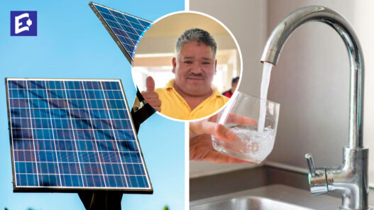 Rey David entregó paneles solares para abastecer de agua a comunidad de Tancanhuitz