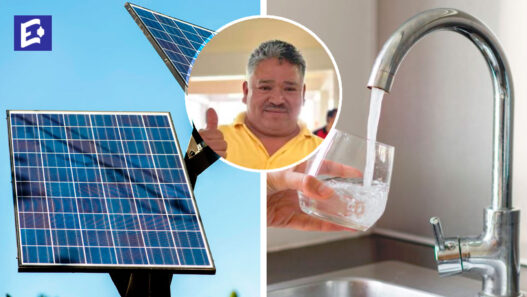 Rey David entregó paneles solares para abastecer de agua a comunidad de Tancanhuitz