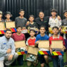 Tecmol entrega tenis a jóvenes deportistas de Ciudad Valles