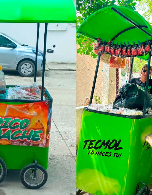 Tecmol ha entregado más de 80 carritos a emprendedores de Ciudad Valles