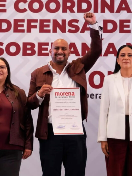 Morena designó a Elí César Cervantes como coordinador de la 4T en San Luis Potosí