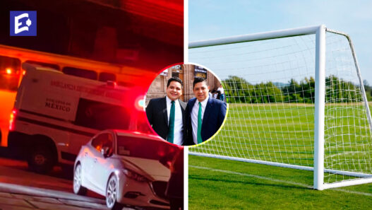 Muere un niño de 4 años tras caerle una portería de futbol en canchas del Inpojuve